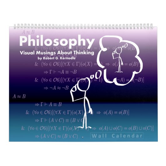 Wall Calendar Philosophy Kalender (Hoes)