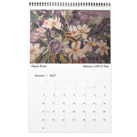 Wall Calender 2013 Kalender (Jan 2027)