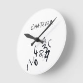 Wall Clock - alles Ronde Klok (Hoek)