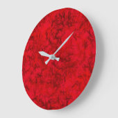 Wall Clock Red Sun Grote Klok (Hoek)