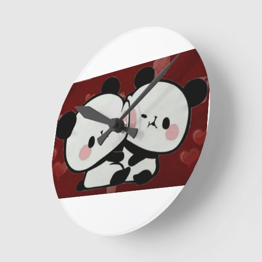 Wall clock ronde klok (Hoek)