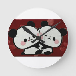 Wall clock ronde klok