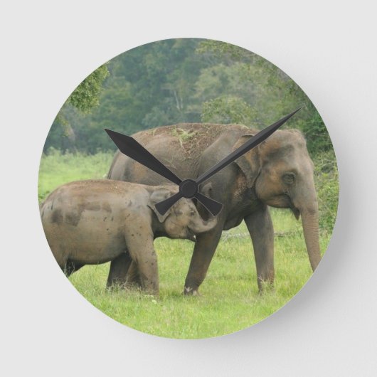 Wall Clock Ronde Klok (Voorkant)