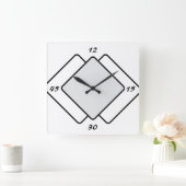Wall Clock Vierkante Klok (Huis)