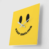 Wall Clock Vierkante Klok (Hoek)