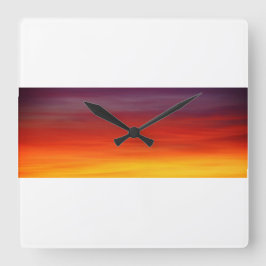 Wall Clock Vierkante Klok