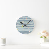 Wall Clock – Whimsy Faces Ronde Klok (Huis)