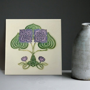 Wall Decor Art  Antiek Peranakan C Tegeltje