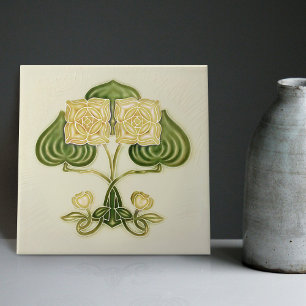 Wall Decor Art  Antiek Peranakan C Tegeltje