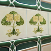 Wall Decor Art  Antiek Peranakan C Tegeltje