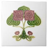 Wall Decor Art Antiek Peranakan Tegeltje (Voorkant)