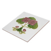 Wall Decor Art Antiek Peranakan Tegeltje (Zijkant)