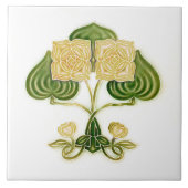 Wall Decor Art  Antiek Peranakan Tegeltje (Voorkant)