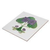 Wall Decor Art  Antiek Peranakan Tegeltje (Zijkant)