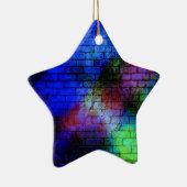 Wall Graffiti Keramisch Ornament (Rechts)