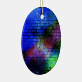 Wall Graffiti Keramisch Ornament (Rechts)