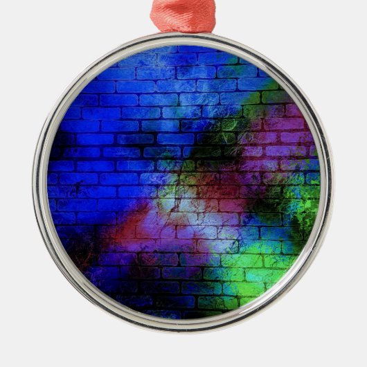 Wall Graffiti Metalen Ornament (Voorkant)