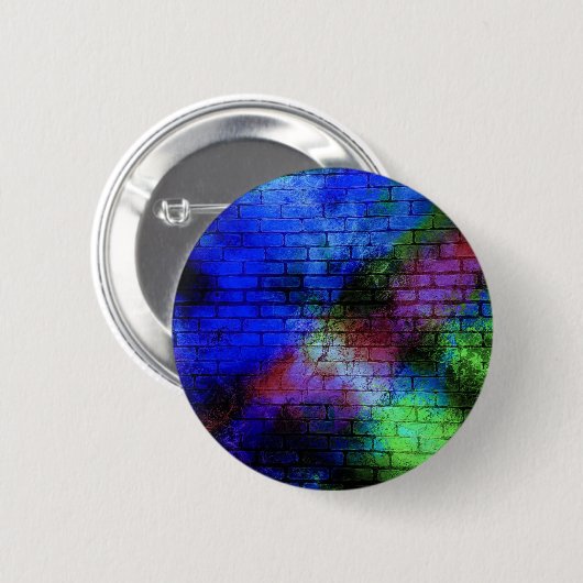 Wall Graffiti Ronde Button 5,7 Cm (Voorkant /achterkant)