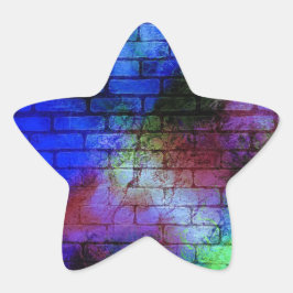 Wall Graffiti Ster Sticker
