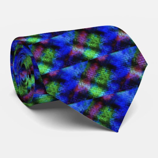 Wall Graffiti Stropdas (Opgerold)