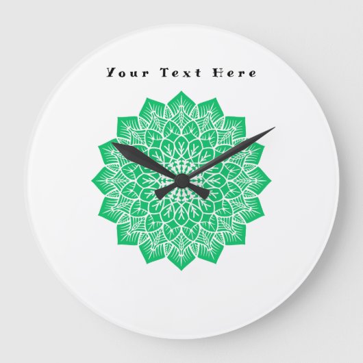 Wall Horloge Personnaliser votre texte ici Texte I (Recto)