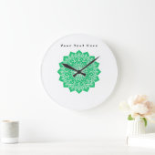 Wall Horloge Personnaliser votre texte ici Texte I (Maison)