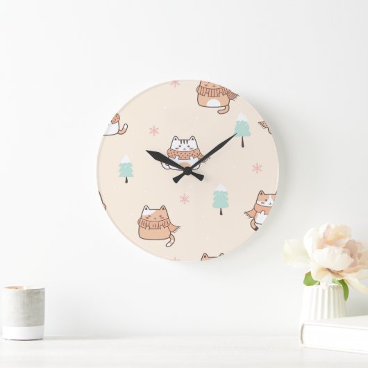 WALL KITTY KAT HORLOGE (Maison)
