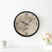 WALL MOON CLOCK GROTE KLOK (Huis)