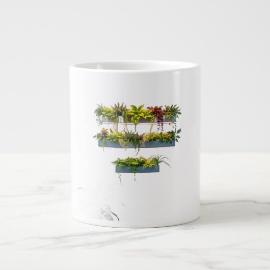 Wall-Mounted Air Purifying Planters Extra Grote Beker (Voorkant)