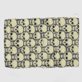 Wall o’ Skulls Golfhanddoek (Horizontaal)