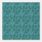 Wall Paper - Aqua Teel  Behang (Voorkant)