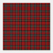 Wall Paper - Deep Red and Green Tartan Behang (Voorkant)