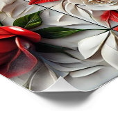 Wall poster met Engels Rozen Design Perfect Poster (Hoek)