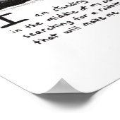 Wall poster Rabbit Hole Inspirerend offertes (Hoek)