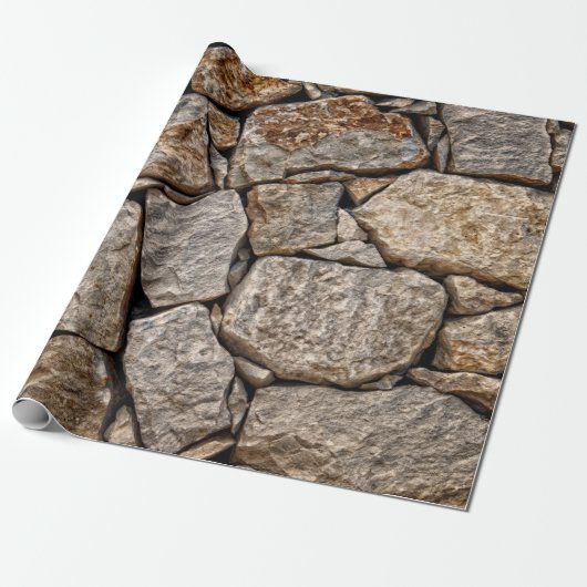 Wall stones masonry rocks cadeaupapier (Uitgerold)
