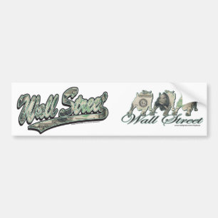 Wall Street 1000 Dollar Bill Bumpersticker