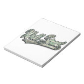 Wall Street 1000 Dollar Bill Notitieblok (Gedraaid)