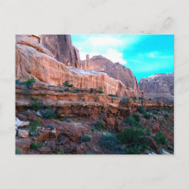 Wall Street Arches National Park Briefkaart