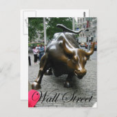 Wall Street Briefkaart (Voorkant / Achterkant)