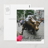 Wall Street Briefkaart (Voorkant / Achterkant)