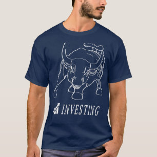 Wall Street Bull Investeren 1 T-shirt