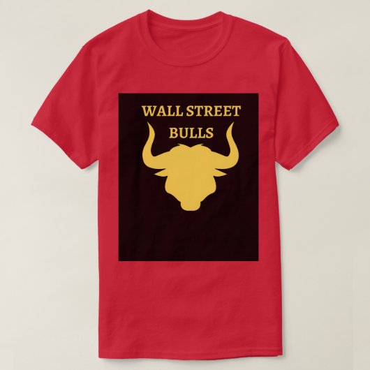 Wall Street Bulls T-shirt (Design voorkant)