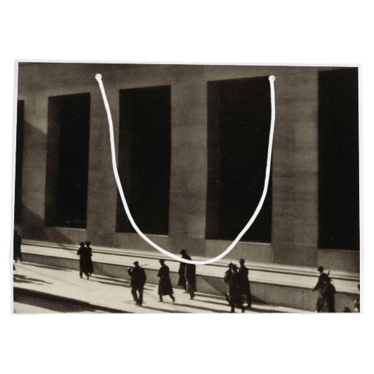 Wall Street (door Paul Strand, 1915) Groot Cadeauzakje (Achterkant)