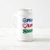 Wall Street/Peace Love Money Bierpul (Voorkant links)