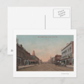 Walla Walla, WA - Uitzicht van Main St. Briefkaart (Voorkant / Achterkant)