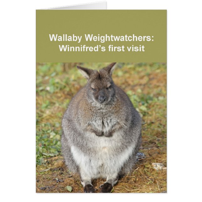Wallaby-kaart (Voorkant)