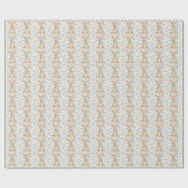 Wallaby Schattige Baby Pastel Waterverf Patroon Cadeaupapier (Vlak)