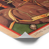 Wallace Bros. Poster van de opgeleide diercircus (Hoek)