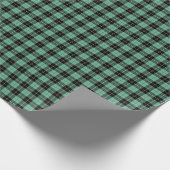 Wallace Clan Oude Jacht Tartan Cadeaupapier (Hoek)