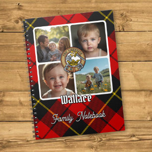 Wallace Familiefotocollage Notitieboek